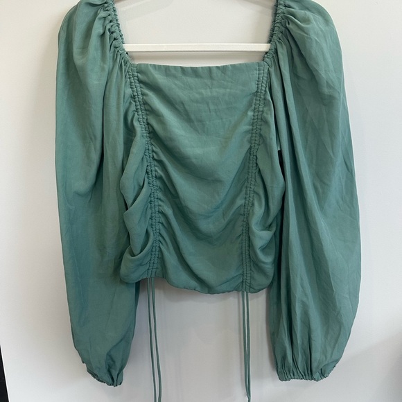 Fashion Nova Elegant Teal Women's Top Large NWT - Picture 2 of 13